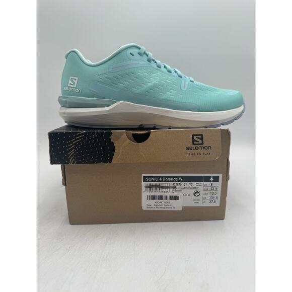 Salomon SONIC 4 Balance Women's LIGHTLY USED Running Sneaker Blue US Size 10 - Picture 11 of 11